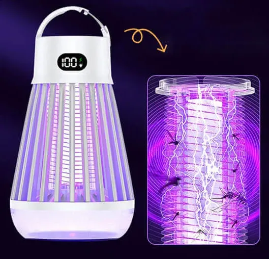 What is inside of ZapShield Bug Zapper
