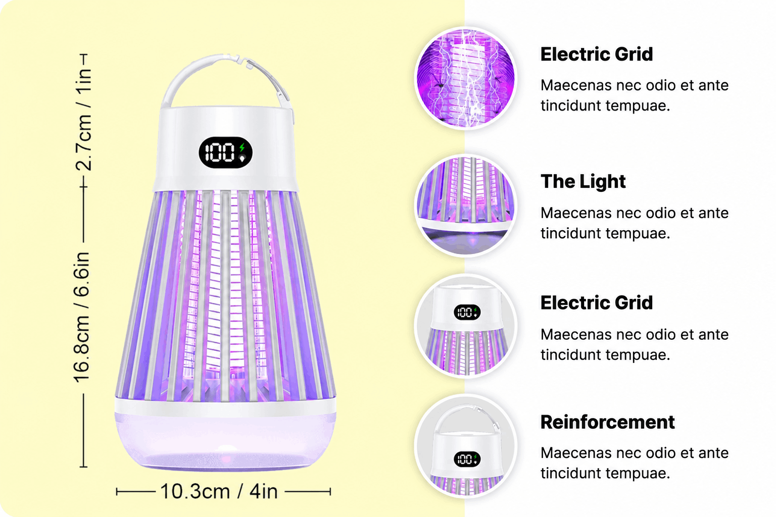 ZapShield Bug Zapper Features